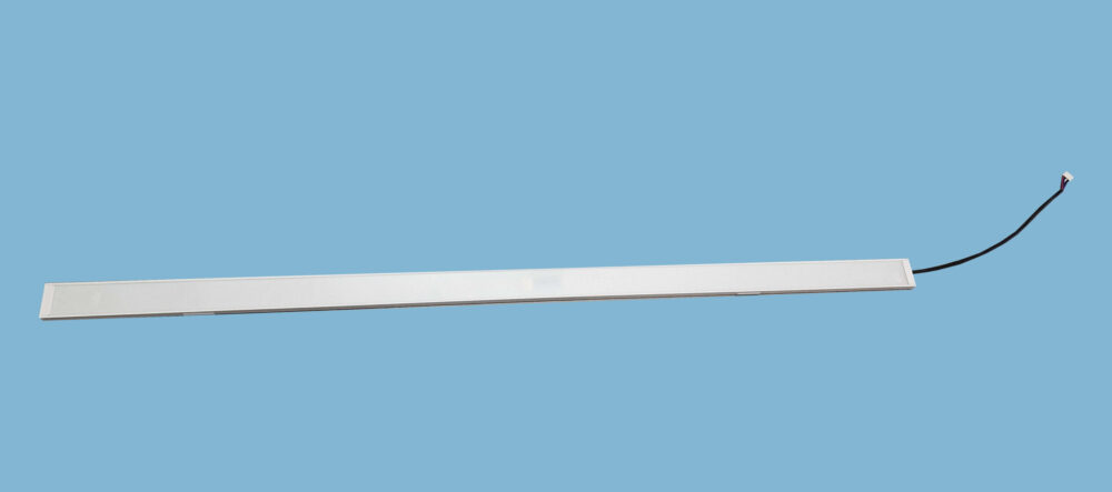 Barrette x2 LED_24+blu_ Prof. In/out cablata con protezione alluminio